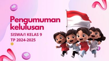 Pengumuman Kelulusan Siswa Kelas 9 Tahun Ajaran 2024/2025